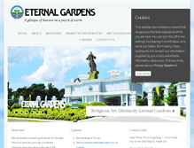 Tablet Screenshot of eternalgardens.ph
